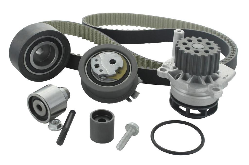 Pompe à eau + kit de courroie de distribution (Kit courroie de distribution) VALEO ref. 614556